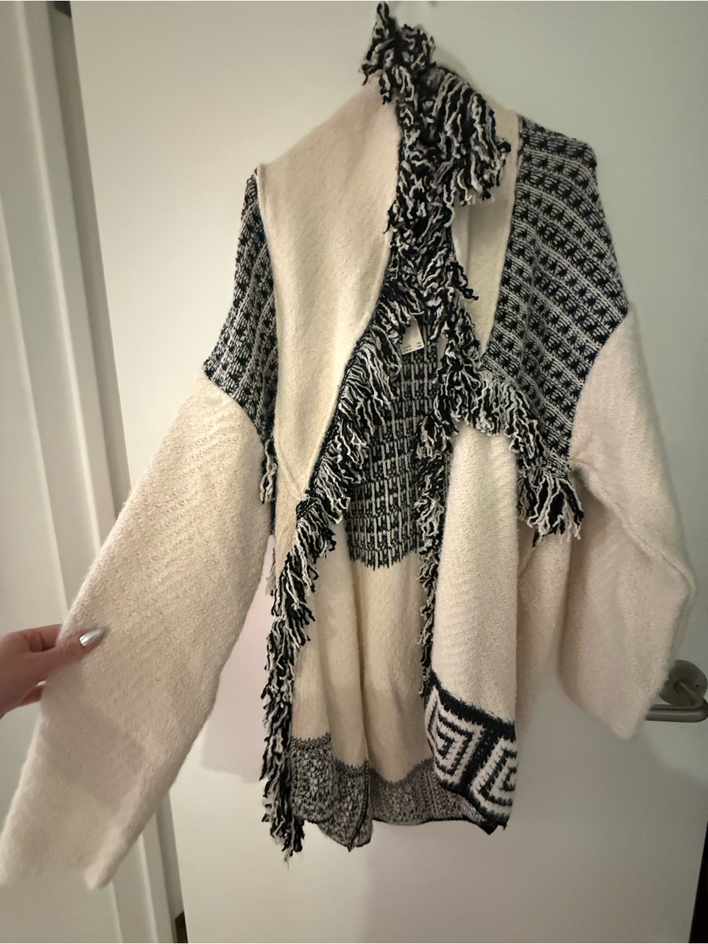 Anthropologie Pilcro Fringe Cardigan Sweater NEW WITH TAGS! - Picture 8 of 15